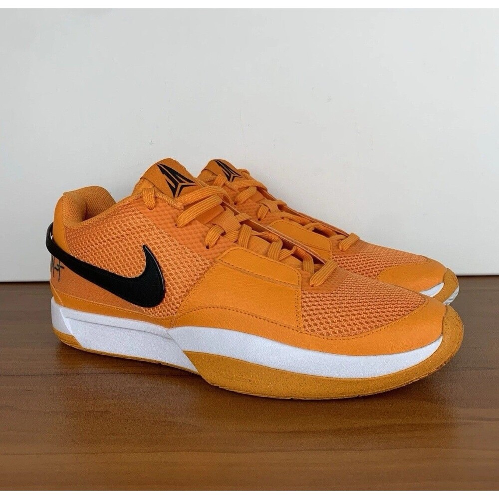 Size 10.5 Nike Ja Morant 1 TB Promo Basketball Shoes Orange White HJ7386-800 Men